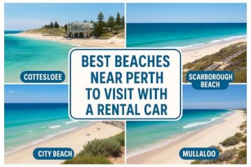 Best Beaches Near Perth to Visit with a Rental Car